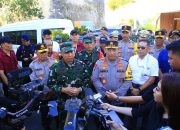 Kapolri dan Panglima TNI Melihat Langsung Kesiapan Venue GWK