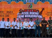 Pesta Rakyat Seni Budaya Tengah Berlangsung di Kutai Timur