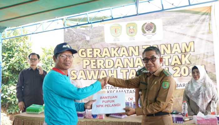 Program Cetak Sawah Pemkab Kutim untuk Masa Depan Sentra Pangan Baru