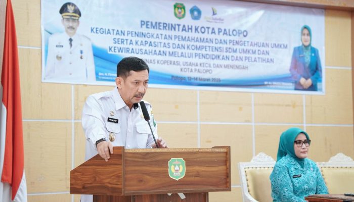 30 Peserta Ikuti Peningkatan Pemahaman dan Pengetahuan Serta Kompetensi SDM UMKM, Pj Wali Kota Palopo Bilang Begini