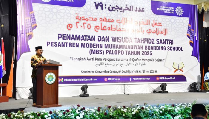 Wakili Pj Wali Kota Palopo, Staf Ahli Bidang Hukum Hadiri Penamatan dan Wisuda Thafids MBS